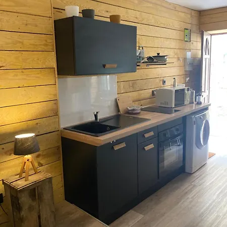 Ambiance T1 Bis Cosy Pour 5 Personnes Avec Patio à 25 Mn Des Plages Tourbes