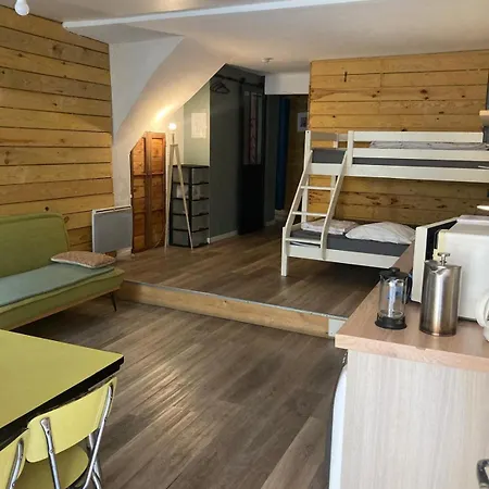 Ambiance T1 Bis Cosy Pour 5 Personnes Avec Patio à 25 Mn Des Plages Tourbes